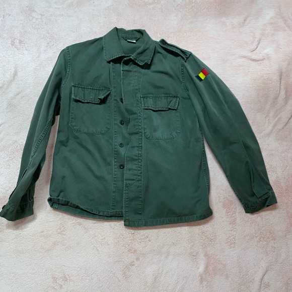 Belgian Army OD Field Shirt - Picture 9 of 9